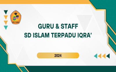 Guru dan Tenaga Pendidikan SD IT IQRA'